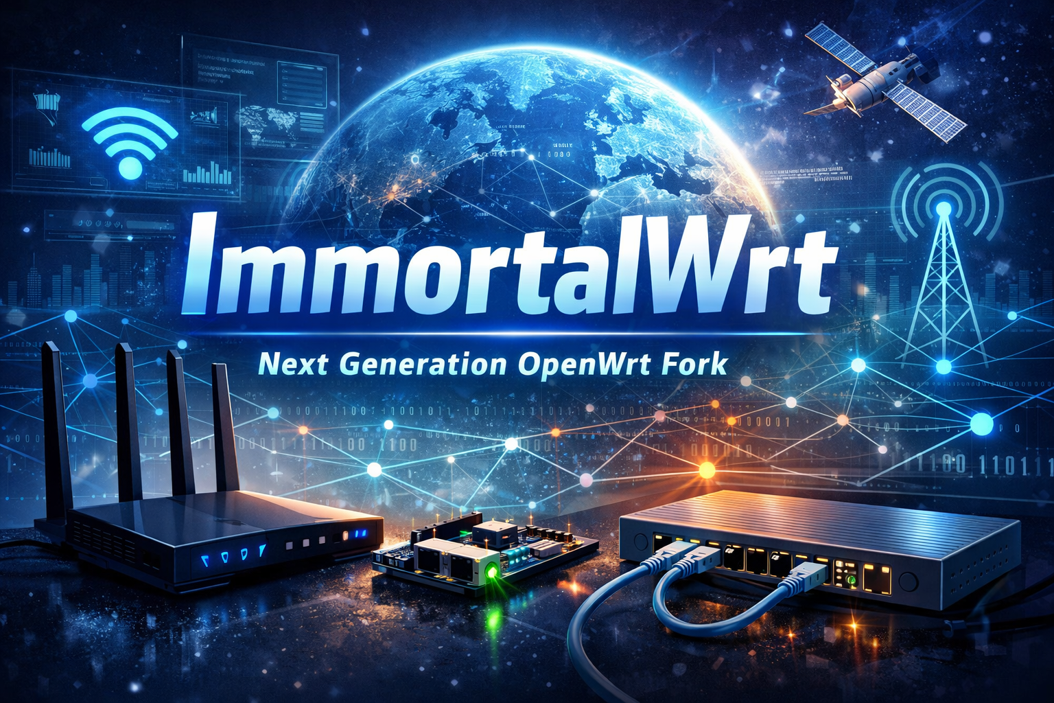 ImmortalWrt 自定义固件